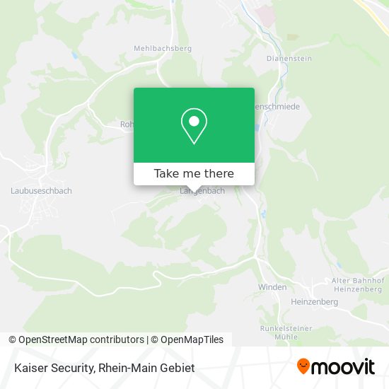 Kaiser Security map