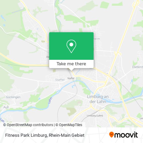 Fitness Park Limburg map