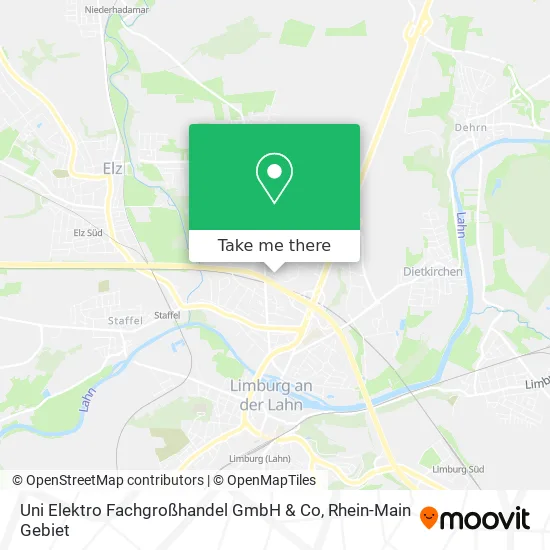 Карта Uni Elektro Fachgroßhandel GmbH & Co