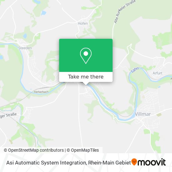 Asi Automatic System Integration map