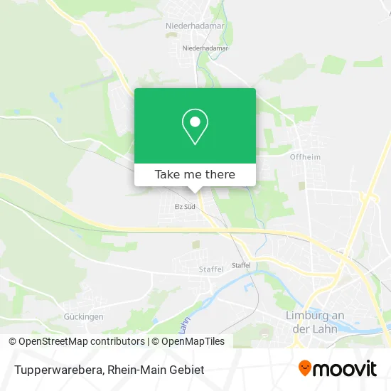 Карта Tupperwarebera