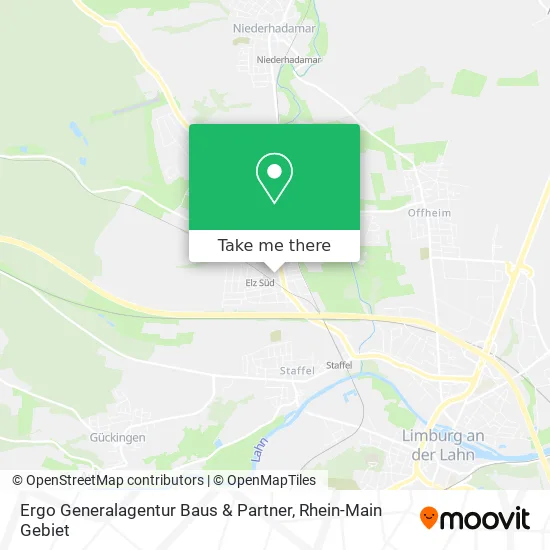 Карта Ergo Generalagentur Baus & Partner