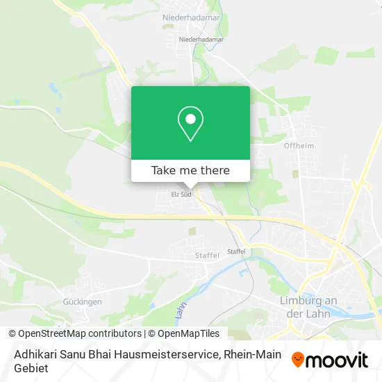 Карта Adhikari Sanu Bhai Hausmeisterservice