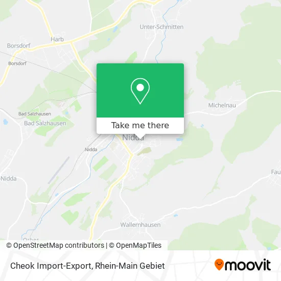Карта Cheok Import-Export