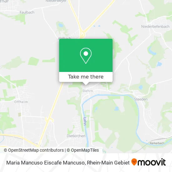 Карта Maria Mancuso Eiscafe Mancuso