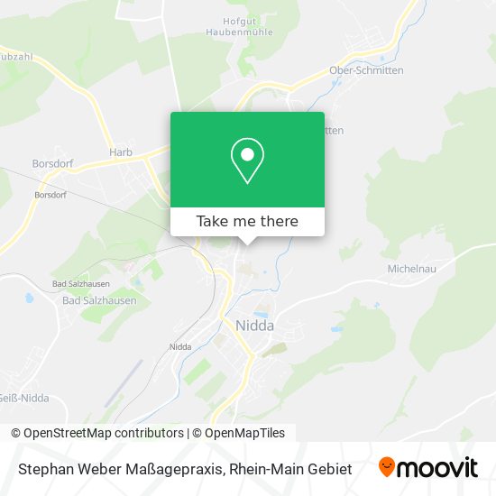Stephan Weber Maßagepraxis map