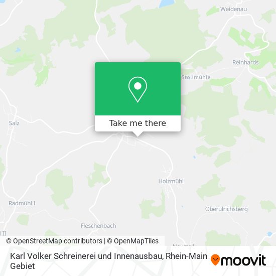 Karl Volker Schreinerei und Innenausbau map