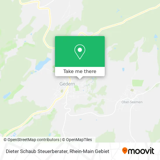 Карта Dieter Schaub Steuerberater