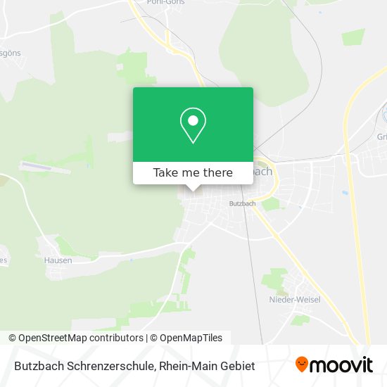 Карта Butzbach Schrenzerschule
