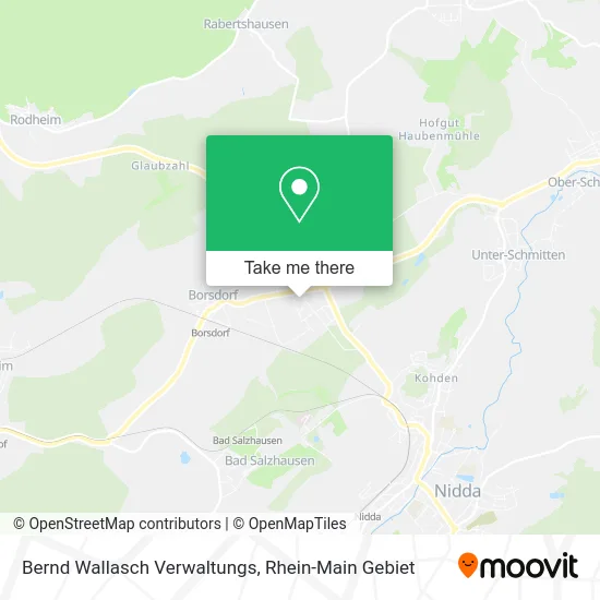 Карта Bernd Wallasch Verwaltungs