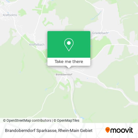 Brandoberndorf Sparkasse map