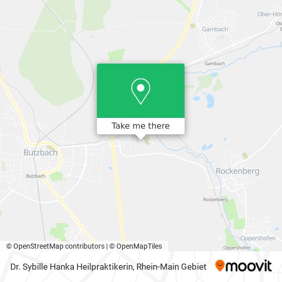 Dr. Sybille Hanka Heilpraktikerin map