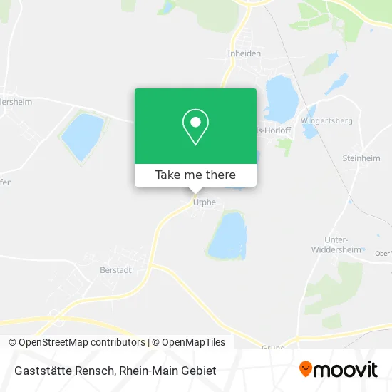 Карта Gaststätte Rensch