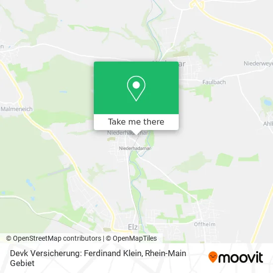 Карта Devk Versicherung: Ferdinand Klein