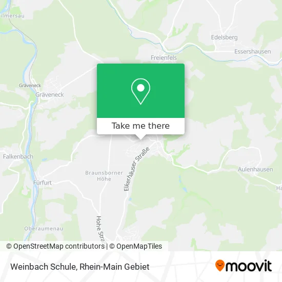 Карта Weinbach Schule