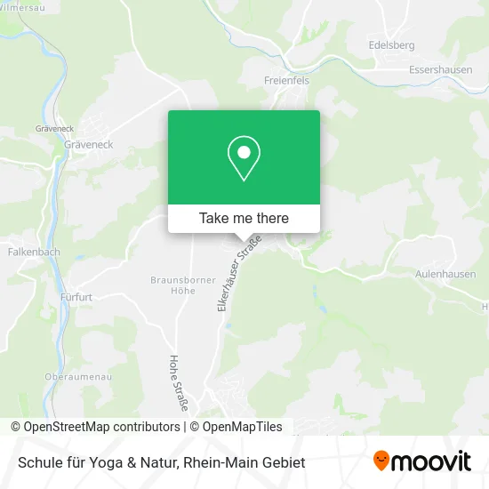 Карта Schule für Yoga & Natur