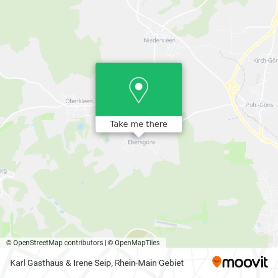 Karl Gasthaus & Irene Seip map