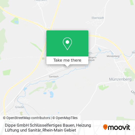 Dippe GmbH Schlüsselfertiges Bauen, Heizung Lüftung und Sanitär map