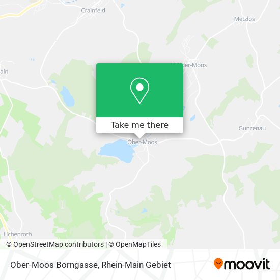 Ober-Moos Borngasse map