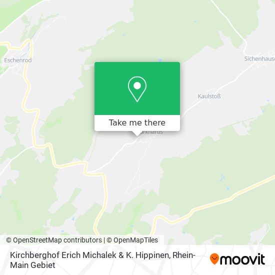 Kirchberghof Erich Michalek & K. Hippinen map
