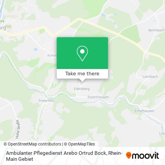 Ambulanter Pflegedienst Arebo Ortrud Bock map