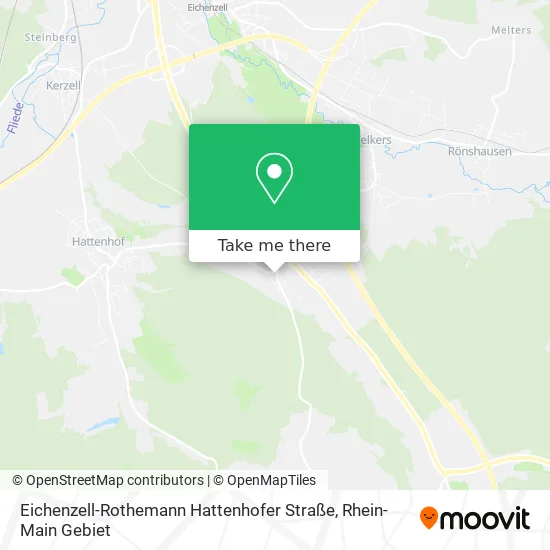 Карта Eichenzell-Rothemann Hattenhofer Straße