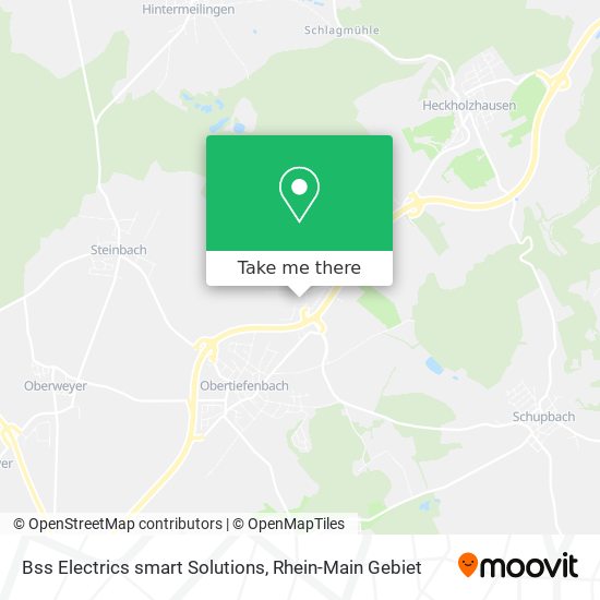 Bss Electrics smart Solutions map