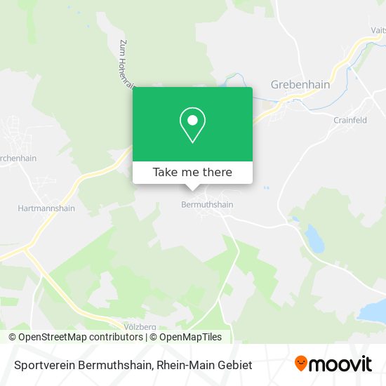 Sportverein Bermuthshain map