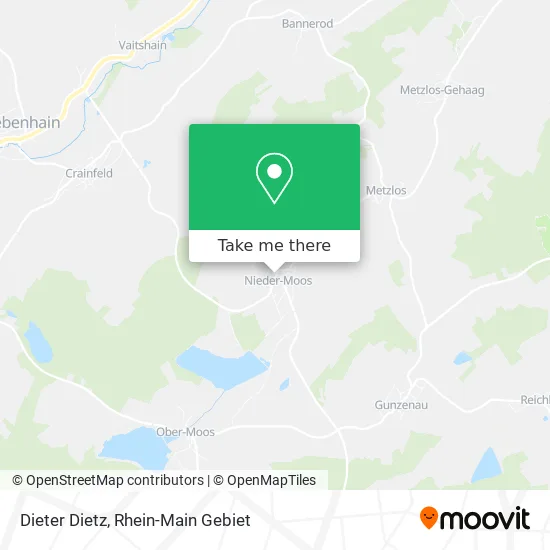 Карта Dieter Dietz