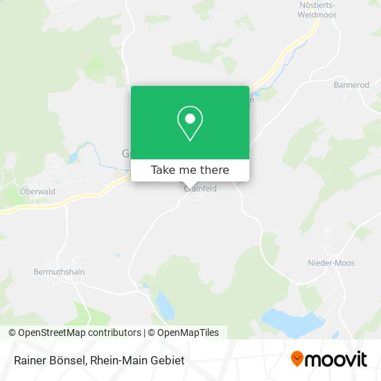 Карта Rainer Bönsel