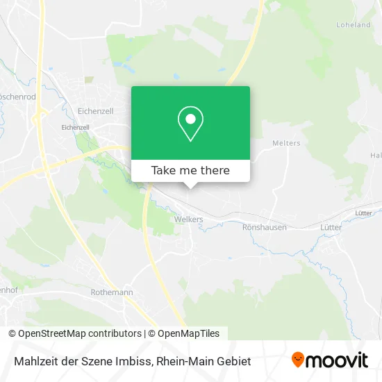 Карта Mahlzeit der Szene Imbiss