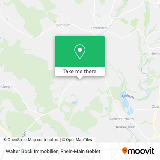 Walter Bock Immobilien map