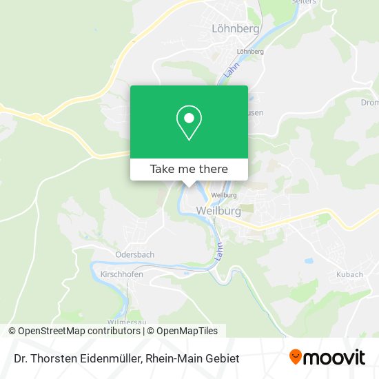 Dr. Thorsten Eidenmüller map