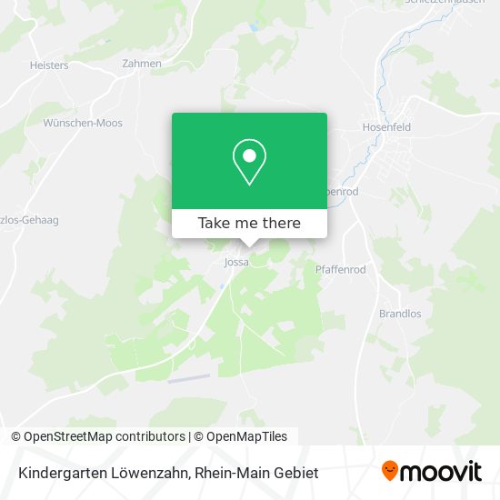 Карта Kindergarten Löwenzahn