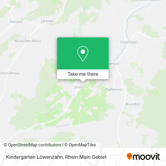 Карта Kindergarten Löwenzahn