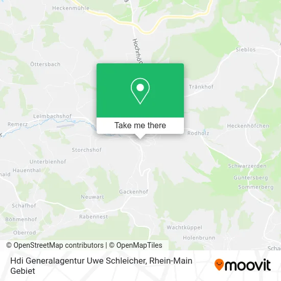 Карта Hdi Generalagentur Uwe Schleicher
