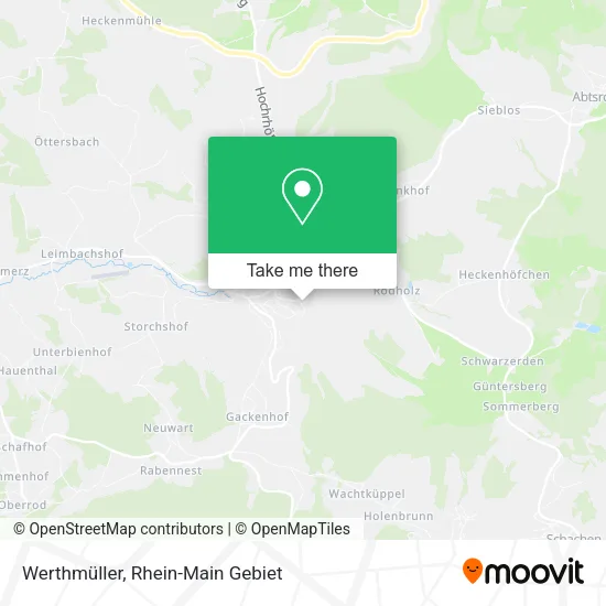 Карта Werthmüller