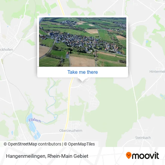 Карта Hangenmeilingen