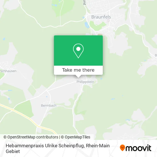 Карта Hebammenpraxis Ulrike Scheinpflug