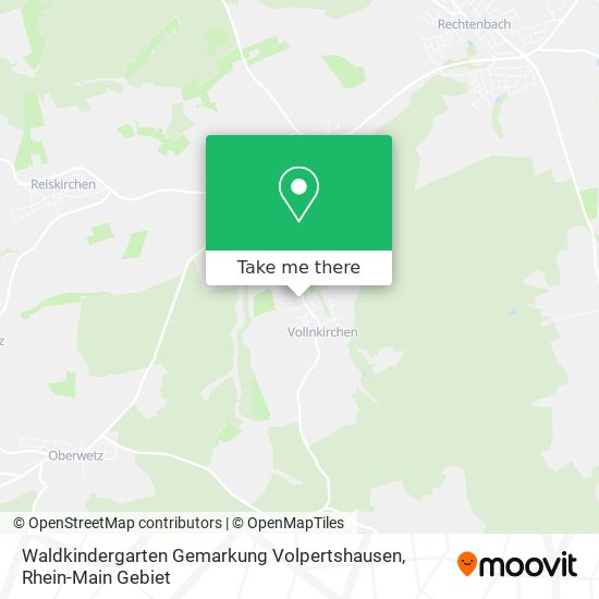 Waldkindergarten Gemarkung Volpertshausen map