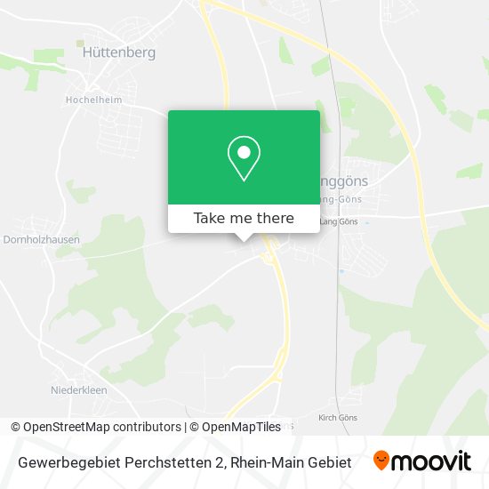 Gewerbegebiet Perchstetten 2 map