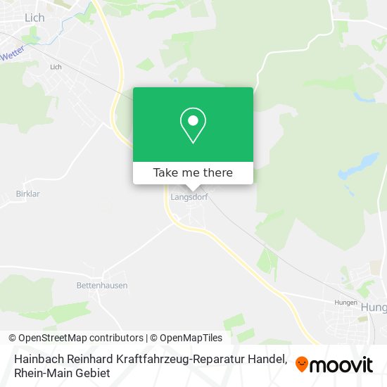 Hainbach Reinhard Kraftfahrzeug-Reparatur Handel map