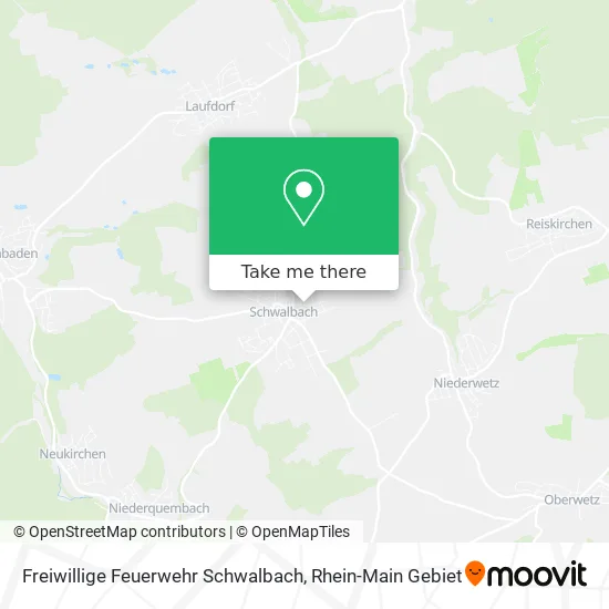 Карта Freiwillige Feuerwehr Schwalbach