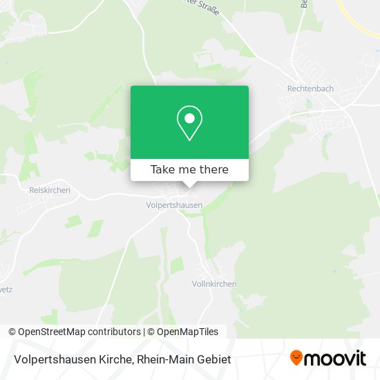 Volpertshausen Kirche map