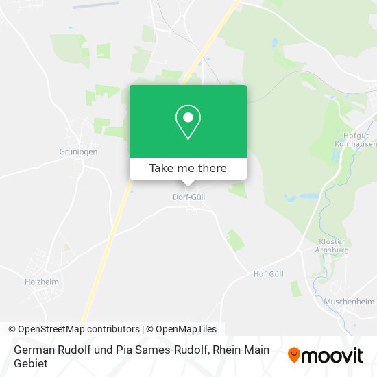 German Rudolf und Pia Sames-Rudolf map
