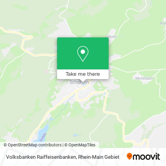 Volksbanken Raiffeisenbanken map