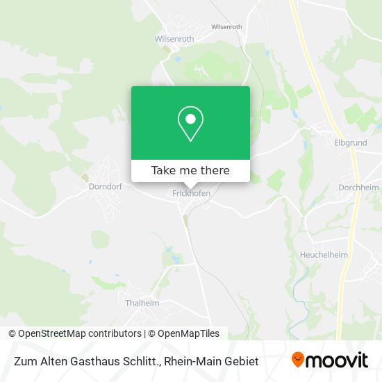 Zum Alten Gasthaus Schlitt. map