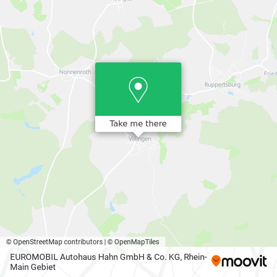 EUROMOBIL Autohaus Hahn GmbH & Co. KG map