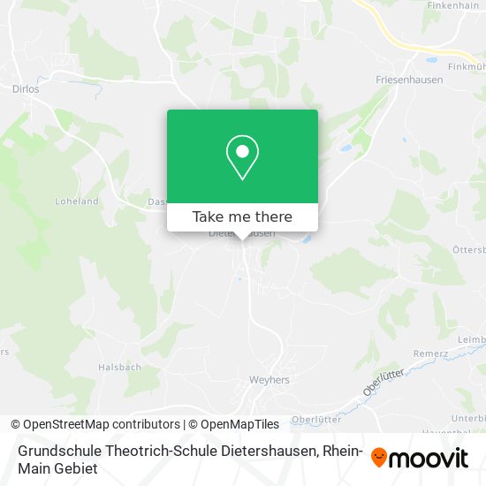 Grundschule Theotrich-Schule Dietershausen map