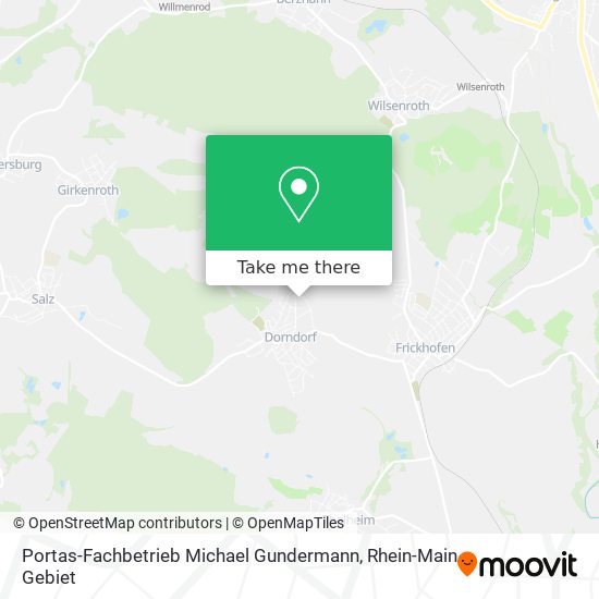 Portas-Fachbetrieb Michael Gundermann map